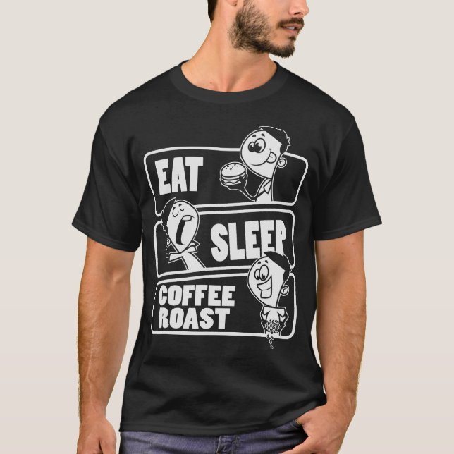 S2 Kaffeerösten (41) T-Shirt (Vorderseite)