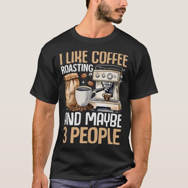 S2 Kaffeerösten (71) T-Shirt (Vorderseite)