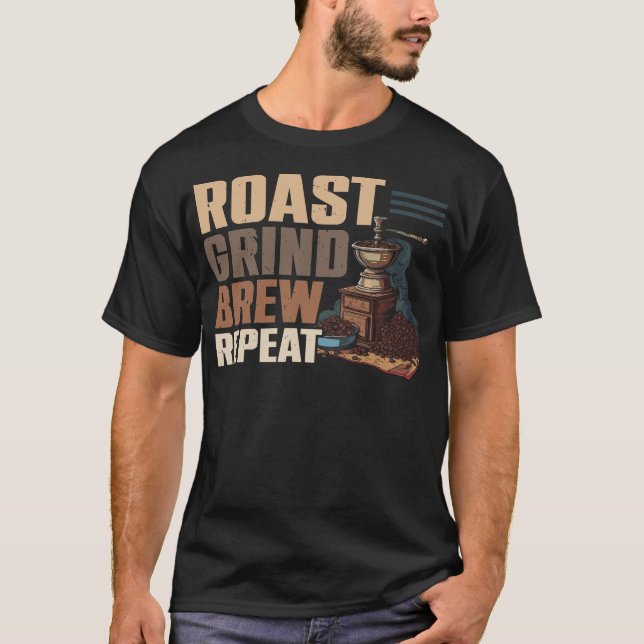 S2 Kaffeerösten (80) T-Shirt (Vorderseite)