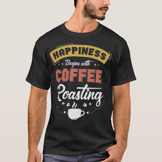 S2 Kaffeerösten (9) T-Shirt (Vorderseite)