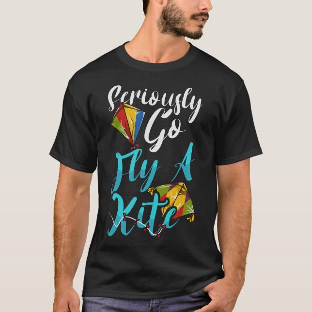 S2 Kite Fly Kites (35) T-Shirt (Vorderseite)