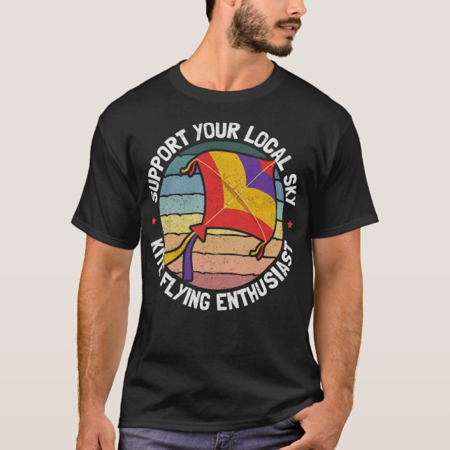 S2 Kite Fly Kites (45) T-Shirt (Vorderseite)
