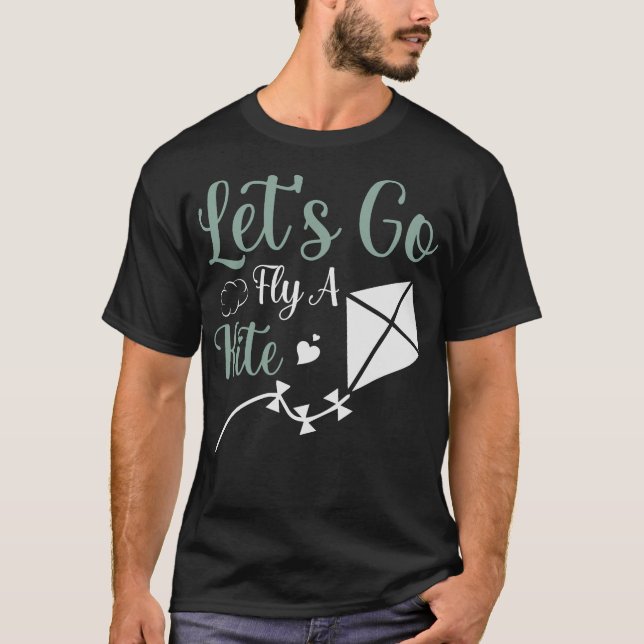 S2 Kite Flying Fly Kites (2) T-Shirt (Vorderseite)