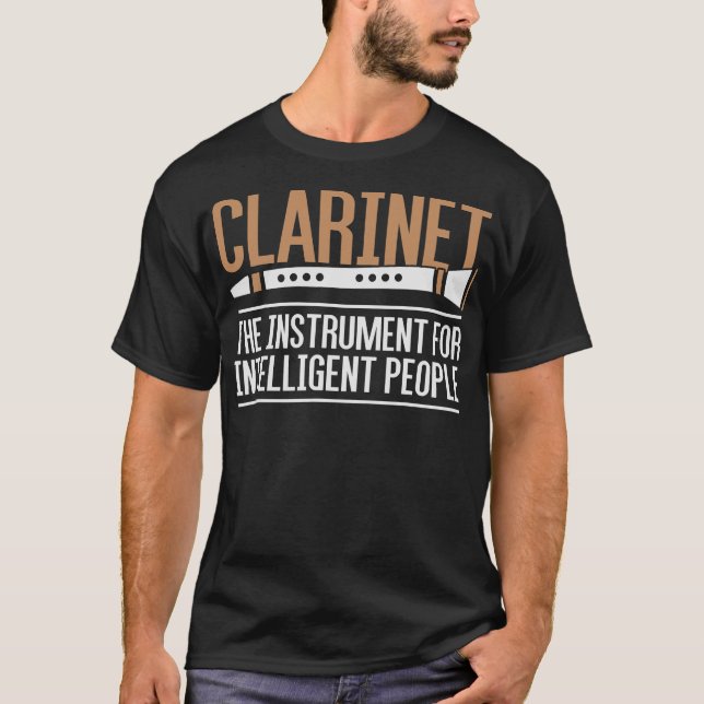 S2 Klarinettendeutscher (80) T-Shirt (Vorderseite)