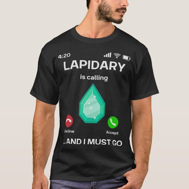 S2 Lapidary Lapidarist (10) T-Shirt (Vorderseite)