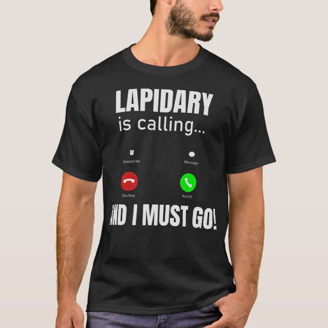 S2 Lapidary Lapidarist (52) T-Shirt (Vorderseite)