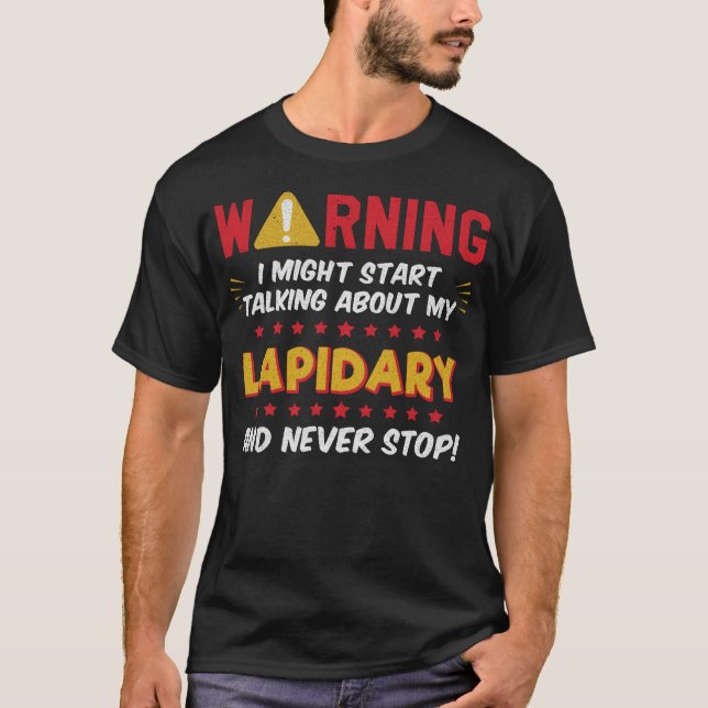 S2 Lapidary Lapidarist (56) T-Shirt (Vorderseite)