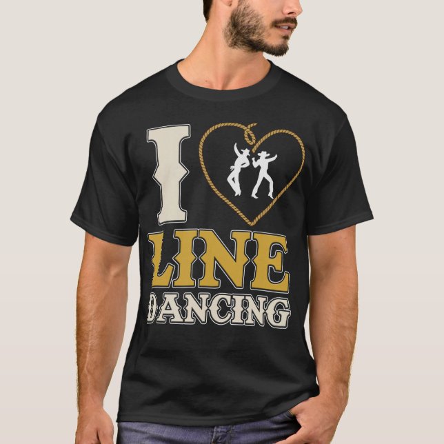 S2 Line Dancing Line Dance Line Dancer (107) T-Shirt (Vorderseite)