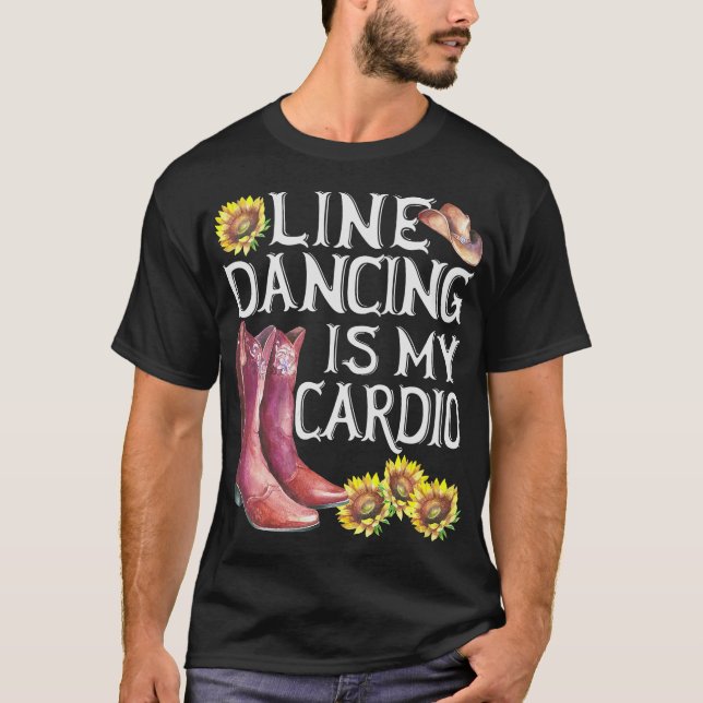 S2 Line Dancing Line Dance Line Dancer (20) T-Shirt (Vorderseite)