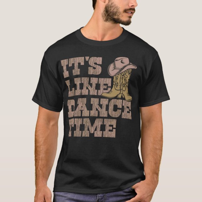 S2 Line Dancing Line Dance Line Dancer (35) T-Shirt (Vorderseite)