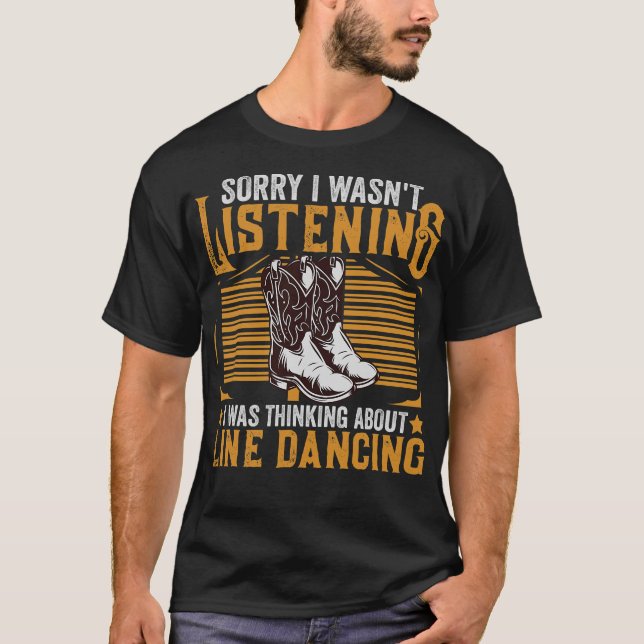 S2 Line Dancing Line Dance Line Dancer (78) T-Shirt (Vorderseite)