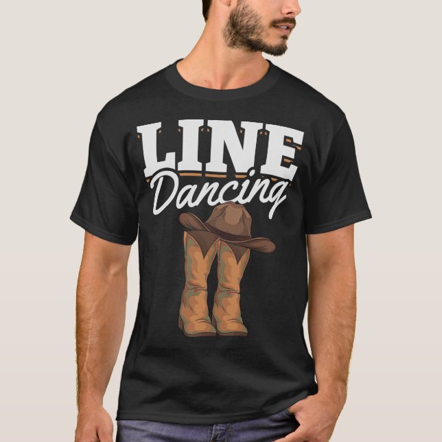 S2 Line Dancing Line Dance Line Dancer (99) T-Shirt (Vorderseite)