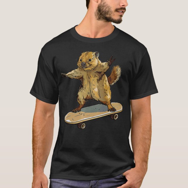 S2 Longboarding Longboard Longboarder (101) T-Shirt (Vorderseite)
