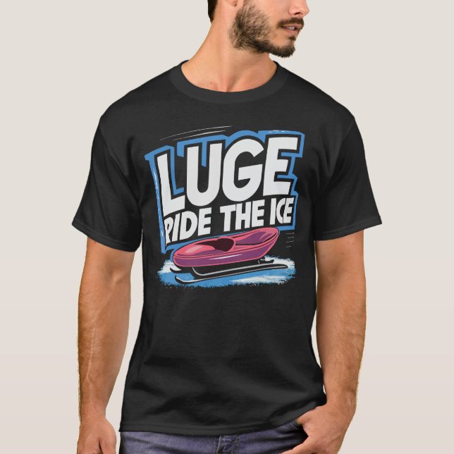 S2 Luge Luger (15) T-Shirt (Vorderseite)