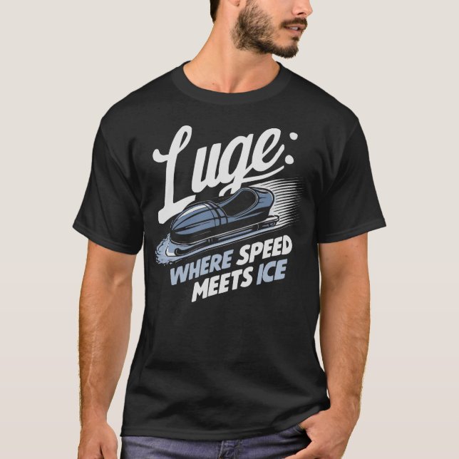 S2 Luge Luger (36) T-Shirt (Vorderseite)