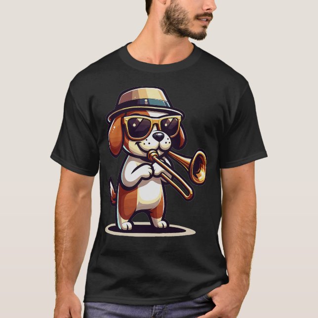 S2 Posaunist (67) T-Shirt (Vorderseite)