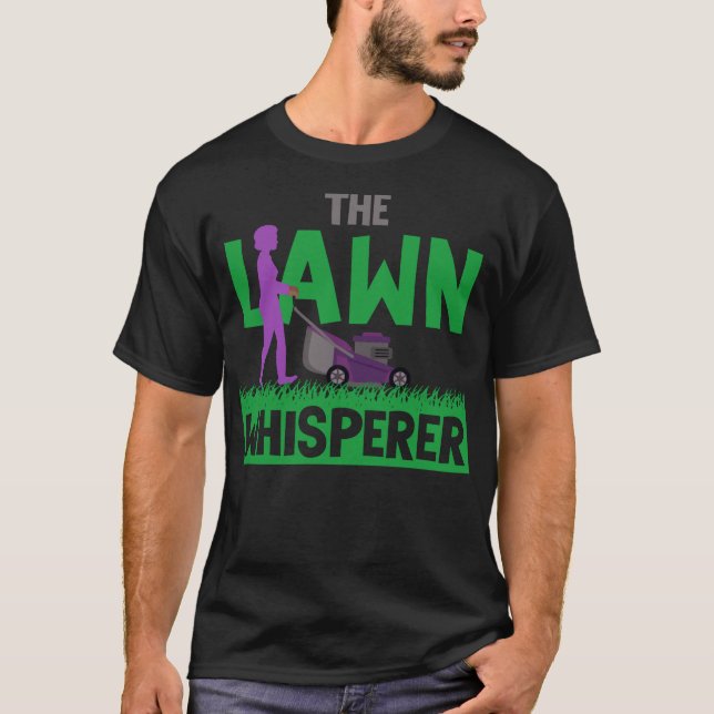 S2 Rasenmähen Rasenmäher Rasenmäher (53) T-Shirt (Vorderseite)
