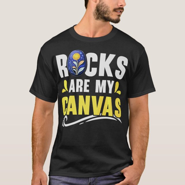 S2 Rock Painting Paint Rocks (98) T-Shirt (Vorderseite)