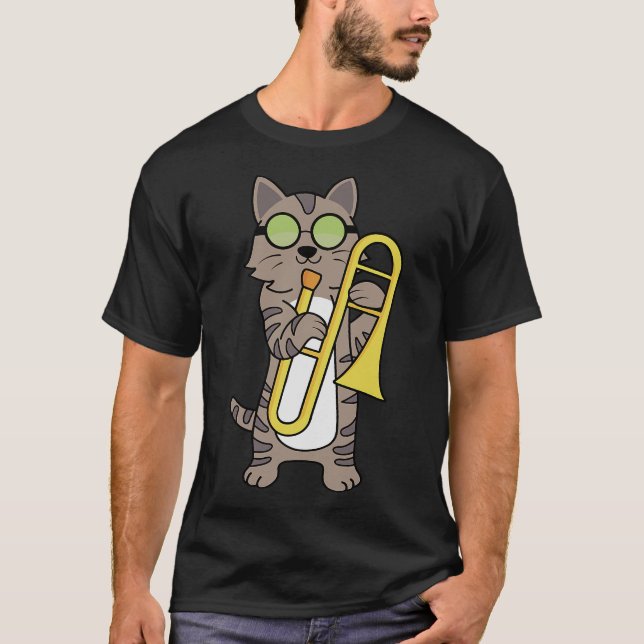 S2 Trombone Trombonist (85) T-Shirt (Vorderseite)