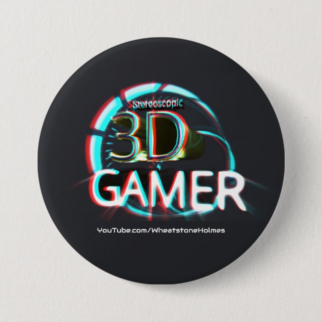 S3D Gamer Button (Vorderseite)