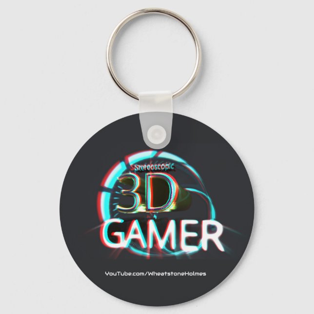 S3D Gamer Schlüsselanhänger (Vorderseite)