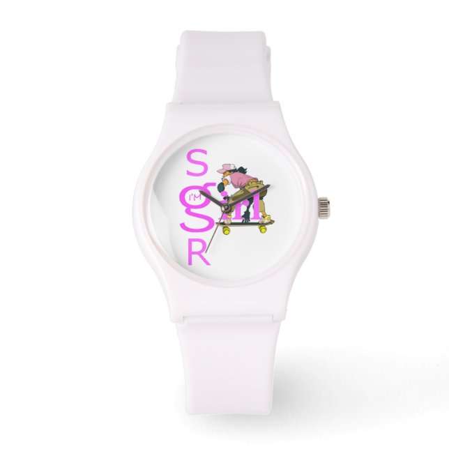 S8R Girl Watch Armbanduhr (Vorderseite)