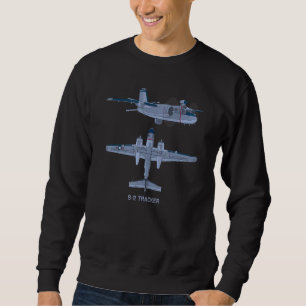S 2 Tracker Anti-Submarine Warfare Asw Aircraft Sweatshirt