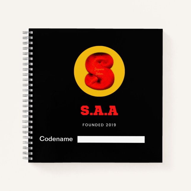 S.A.A Notebooks Notizbuch (Vorderseite)
