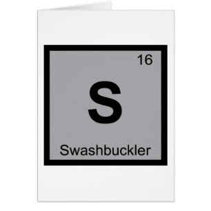 S - Abenteurer Chemie Periodensystemsymbol