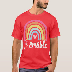 S amabel Spanisch zweisprachige Lehrerin be Kind B T-Shirt
