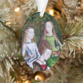 S. Apollonia und Lucy (mit St. Ursula) Acryl Ornament
