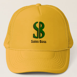 'S' 'B' Dollar Sign Trucker Hat Truckerkappe