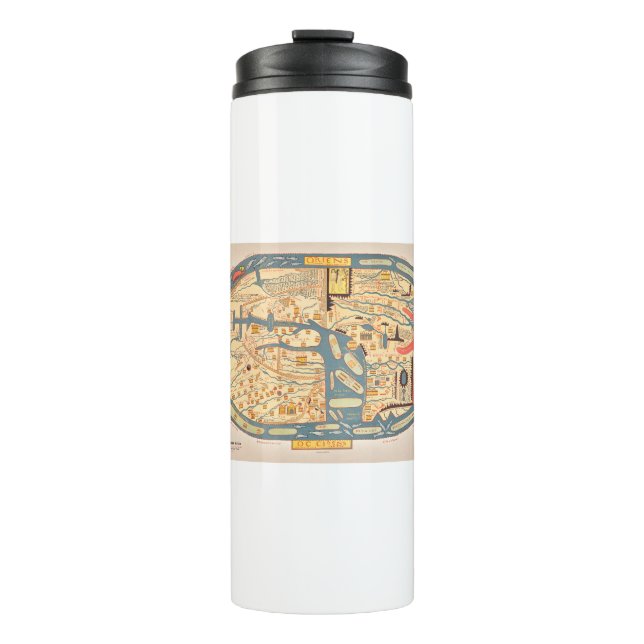 S. Beati Liebanensis mappam mundi ad exemplar eccl Thermosbecher (Vorderseite)