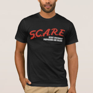 S.C.A.R.E widerstehen Regierungs-Shirts T-Shirt