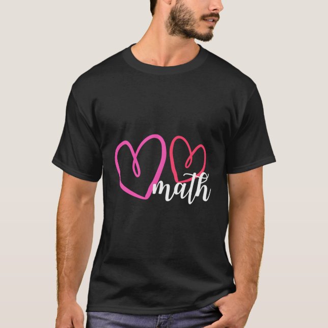S Day Mathe mit ihm T-Shirt (Vorderseite)