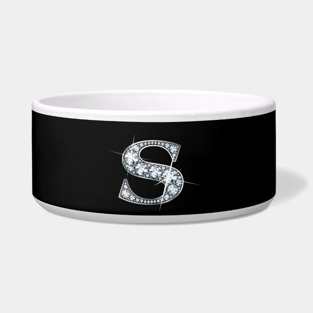 S "Diamond Bling" Pet Bowl Napf (Vorderseite)