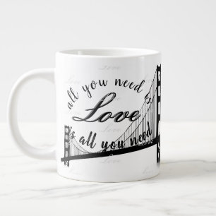 S.F Liebe Jumbo-Tasse