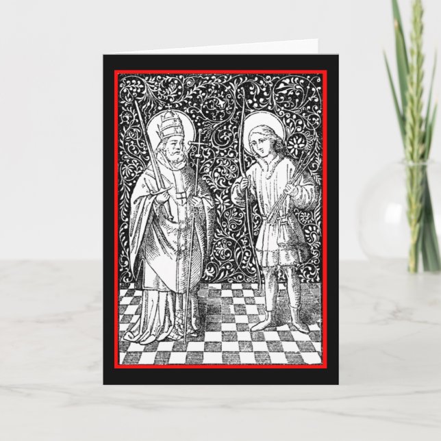 S. Fabian & Sebastian (BG 01) Karte (Vorderseite)