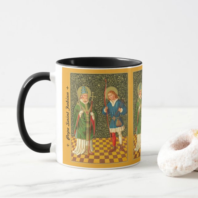 S. Fabian & Sebastian (PA 01) Tasse (Mit Donut)