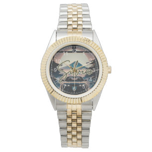 S Fahrgestell (Rückgrat der Fahrkultur) Armbanduhr