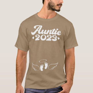 s First time Auntie 2023 T-Shirt