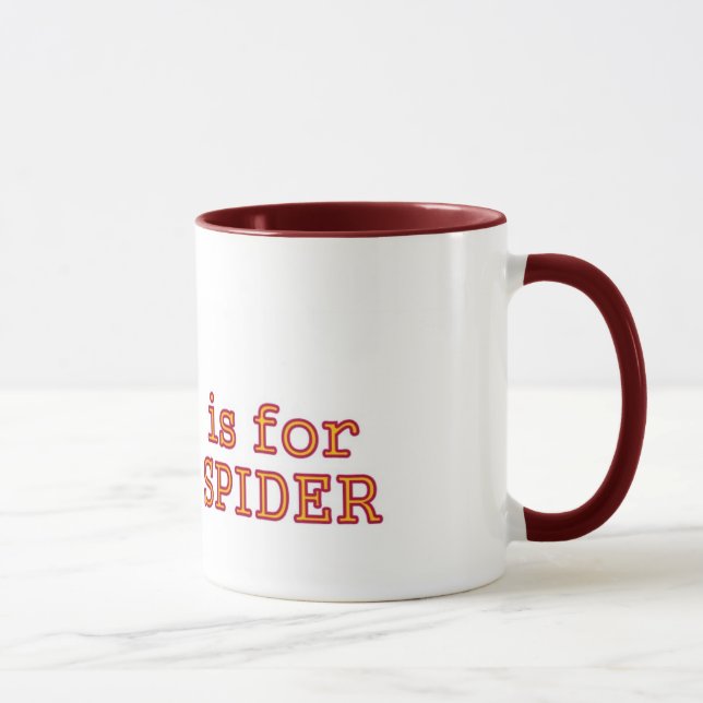 S für Spinnen-Tasse Tasse (Rechts)