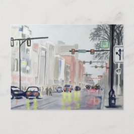 S-Hauptst., Ann Arbor Michigan Postkarte