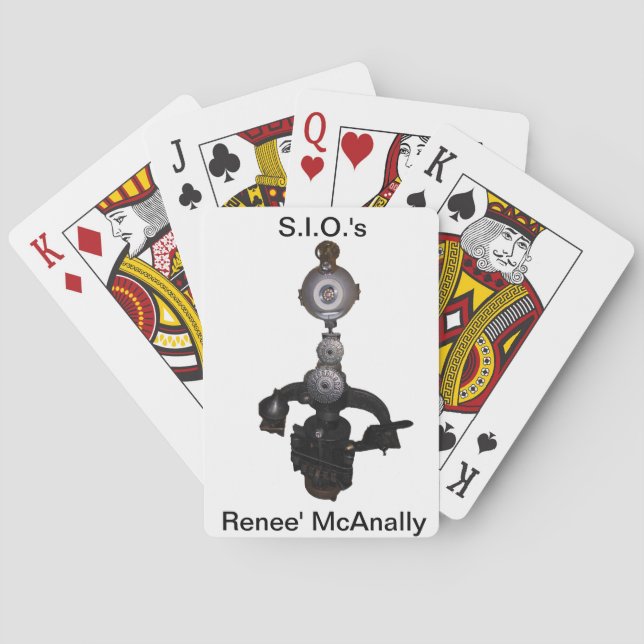 S.I.O.’s Playings Cards #1 Spielkarten (Rückseite)