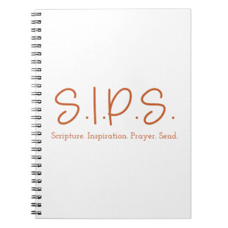 S.I.P.S-Notebook - Orange Notizblock