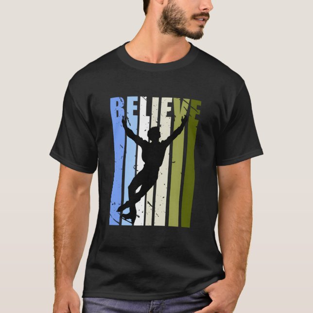 S Ice Skaten Figure Skater Dance Dancer Dancer On  T-Shirt (Vorderseite)