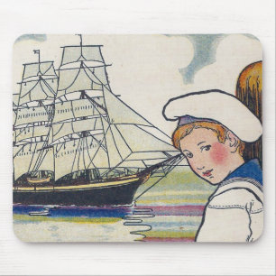 S ist für Schiff Mousepad