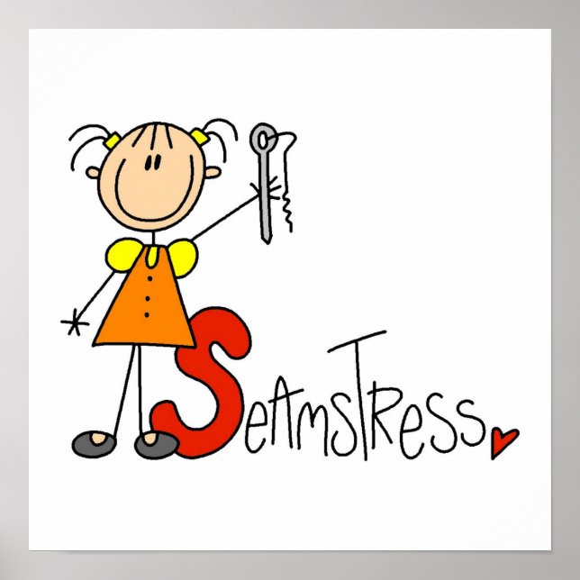S ist für Seamstress Poster (Vorne)