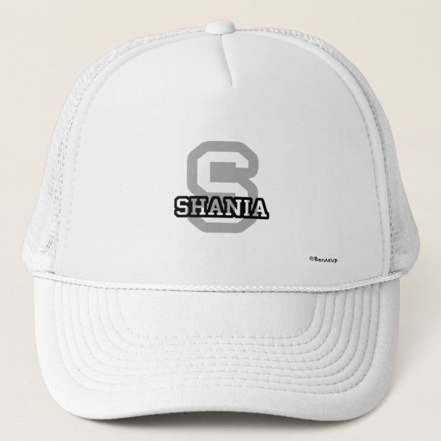 S ist für Shania Truckerkappe (Vorderseite)