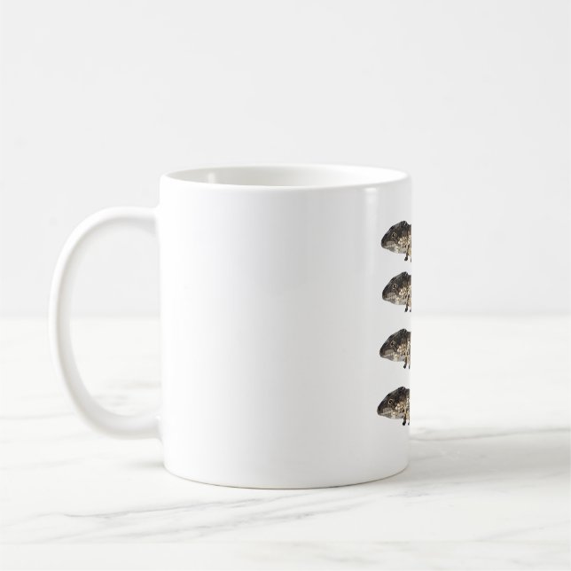 S ist für Shingleback Skink Kaffeetasse (Links)